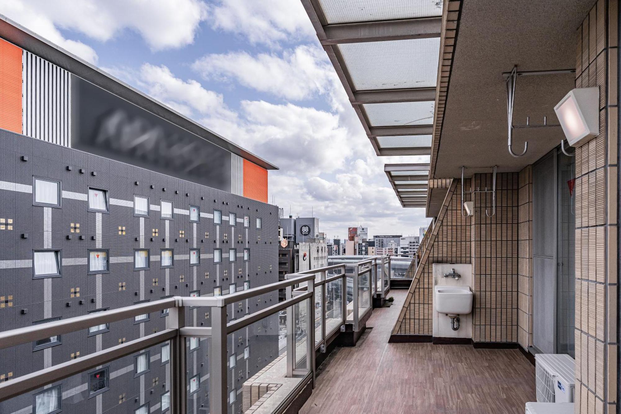 Apartment Hotel 11 Shinsaibashi Amemura Ōsaka Eksteriør bilde
